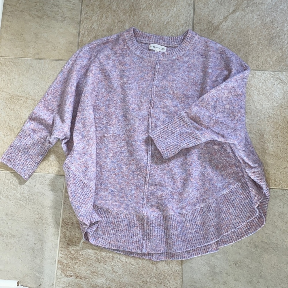 Lou & Grey Loft Poncho sweater